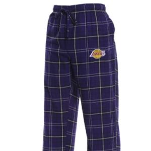 Men's Lakers Pajama Pants (Medium)